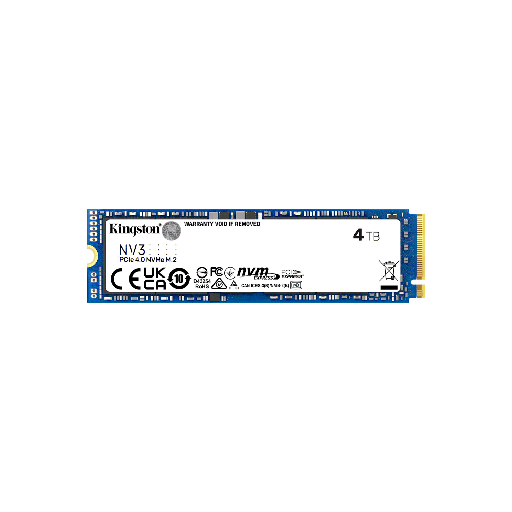 [SNV3S/4000G] SSD M.2 NVME 4TB KINGSTON SNV3S/4000G 6000/5000MB/S PCIE 4.0