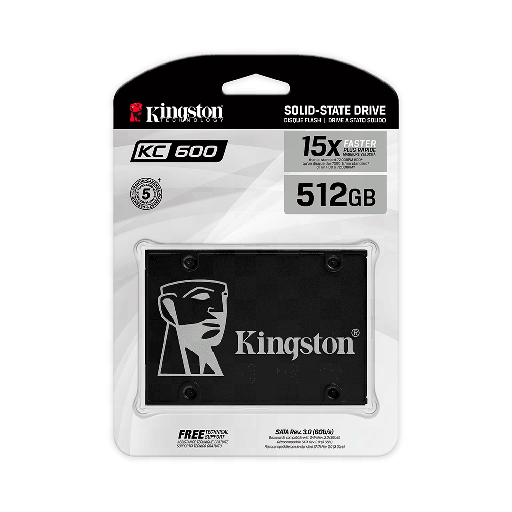 [SKC600/512G] SSD SATA3  512GB KINGSTON SKC600/512G 550/520