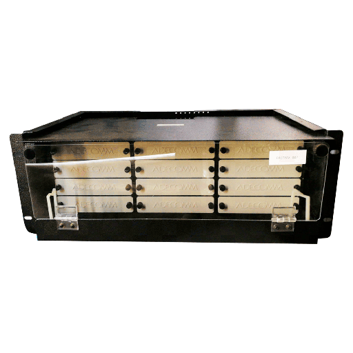 [4659] BANDEJA FIBRA O.  4U 19" P/12 MODULOS LGXA ADMCSM060SCU ADECOMM