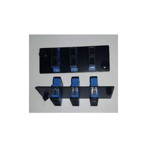 [8285] PANEL FRENTE 06 ADAP. DUPLEX SC MM P/BAND.36P LANPRO