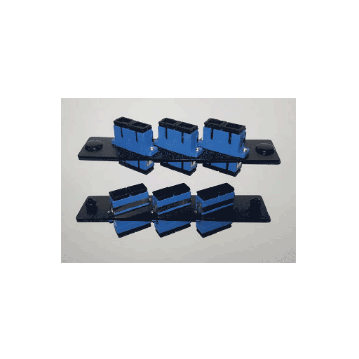 [8279] PANEL FRENTE 06 ADAP. DUPLEX SC SM BAND.12P LANPRO