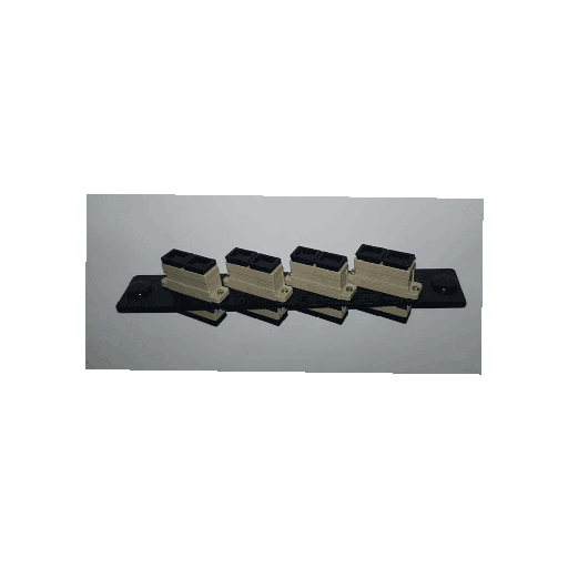 [8289] PANEL FRENTE 08 ADAP.DUPLEX SC MM P/BAND.48P LANPRO