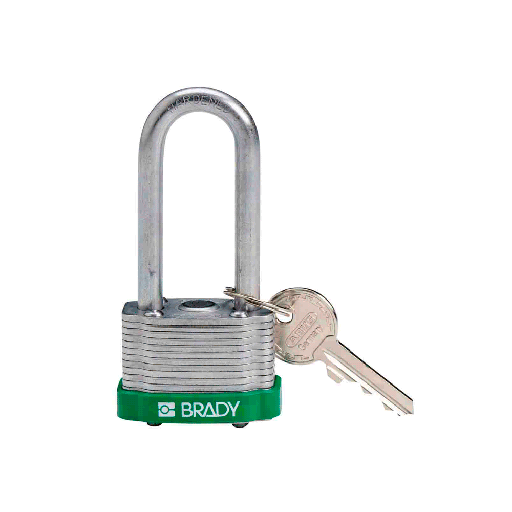[143142] CANDADO BRADY DE ACERO VERDE P/ BLOQUEO ARCO(143142)