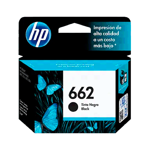 [CZ103AL] TINTA HP 662 NEGRO CZ103AL 2ML