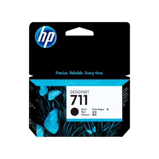 [CZ129A] TINTA HP 711 NEGRO CZ129A 38ML