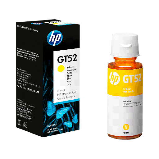 [M0H56AL] TINTA HP GT52 AMARILLO M0H56AL 70ML