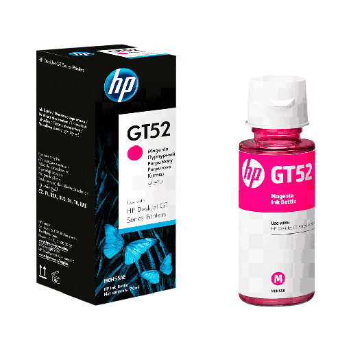 [M0H55AL] TINTA HP GT52 MAGENTA M0H55AL 70ML