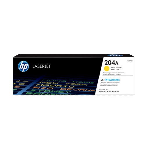 [CF512A] TONER HP 204A AMARILLO CF512A M154/MFP M180/MFP M181