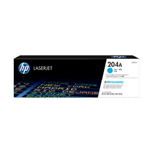 [CF511A] TONER HP 204A CIAN CF511A M154/MFP M180/MFP M181
