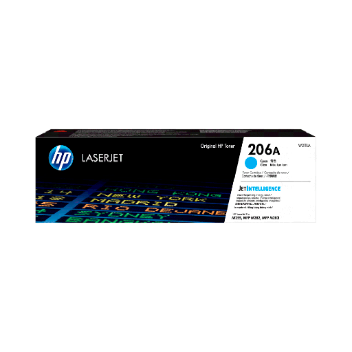 [W2111A] TONER HP 206A CIAN W2111A  M255/MFP M282/MFP M283