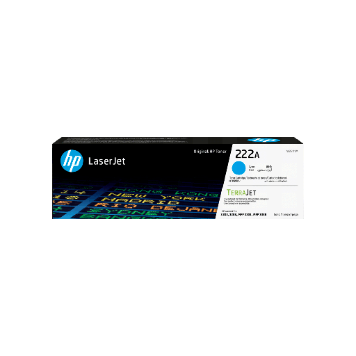 [W2221A] TONER HP 222A CIAN W2221A LJ PRO M203/MFP 3201/3204/3288/3303/3388