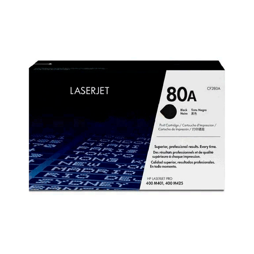 [CF280A] TONER HP 80A NEGRO CF280A 400 M401/400 M425