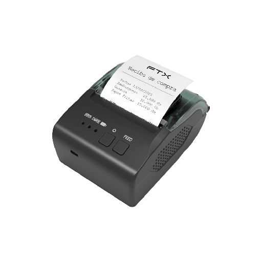 [TDR058BT] IMPRESORA TERMICA DIRECTA FTX RECIBOS 2" TDR058BT PORTATIL USB/BT NEGRO