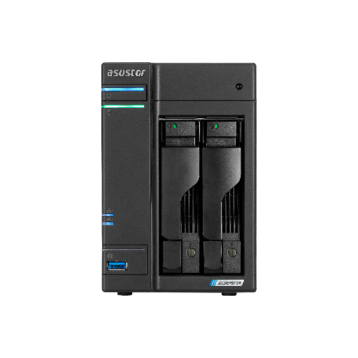 [AS6702T V2] ALMACENAMIENTO NAS ASUSTOR AS6702T V2 QC 2.0/2BAY/4G/4 M.2/2-GBLAN/HDMI/2 USB3.2