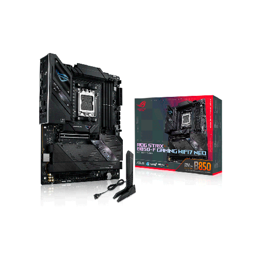 [ROG STRIX B850-] PLACA MADRE ASUS AM5 ROG STRIX B850-F GAMING WIFI7 NEO DDR5 S/R/HDMI/4M2/USB/ATX