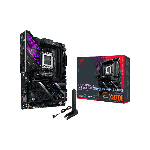[ROG STRIX X870E] PLACA MADRE ASUS AM5 ROG STRIX X870E-E GAMING WIFI7 NEO S/R/HDMI/5M2/USB4/ATX