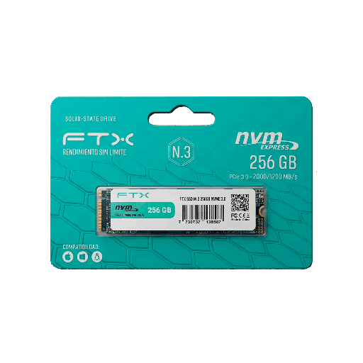 [FTX N3 256GB] SSD M.2 NVME 256GB FTX N3 2000/1200 138587 PCIE 3.0