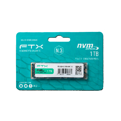 [FTX N3 1TB] SSD M.2 NVME 1TB FTX N3 2000/1600 PCIE 3.0