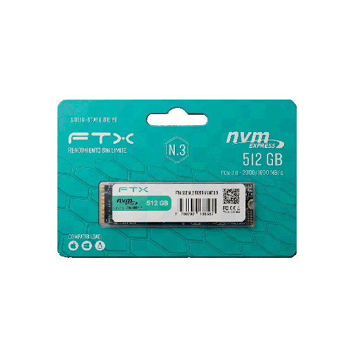 [FTX N3 512GB] SSD M.2 NVME 512GB FTX N3 2000/1600 PCIE 3.0