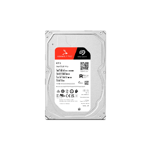 [ST6000NT001] DISCO DURO SATA3 6TB SEAGATE IRONWOLF PRO 7200 256MB ST6000NT001 (GARANTIA BR)
