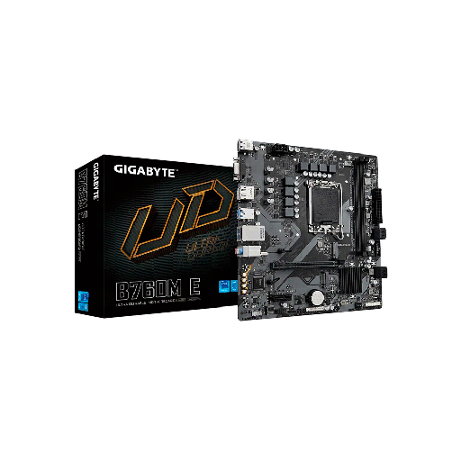 [B760M E] PLACA MADRE GIGABYTE 1700 B760M E DDR5 V/S/R/HDMI/DP/2M2/USB3.2/MATX