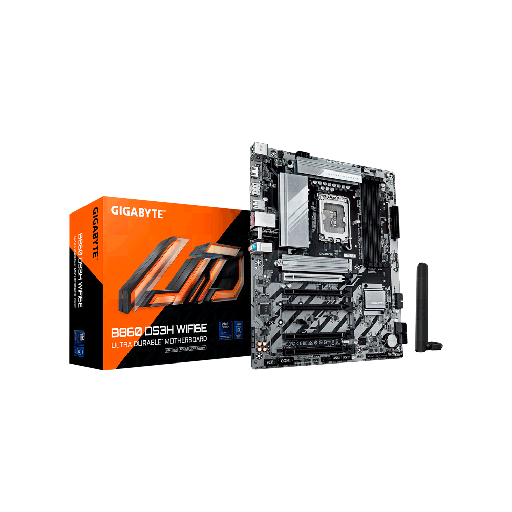 [B860 DS3H WIFI6] PLACA MADRE GIGABYTE 1851 B860 DS3H WIFI6E DDR5 S/R/HDMI/DP/2M2/USB3.2/ATX