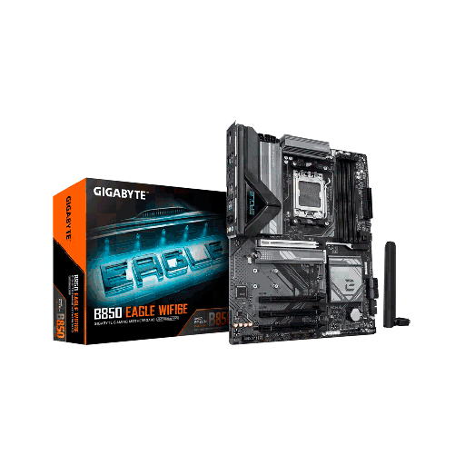 [B850 EAGLE WIFI] PLACA MADRE GIGABYTE AM5 B850 EAGLE WIFI6E DDR5 S/R/HDMI/DP/3M2/USB3.2/ATX