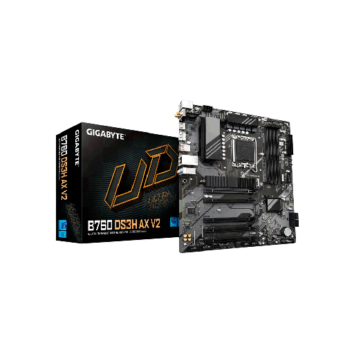 [B760 DS3H AX V2] PLACA MADRE GIGABYTE B760 DS3H AX V2 S/R/HDMI/DP/2M2/DDR5/WIFI/USB/ATX