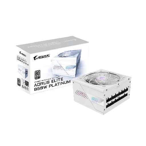 [GP-AE850PM PG5] FUENTE GIGABYTE 850W 80PLUS PLATINUM FULL MODULAR BIVOLT GP-AE850PM PG5 ICE