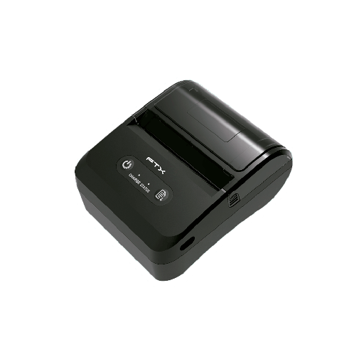[TDR080BT] IMPRESORA TERMICA DIRECTA FTX RECIBOS 3" TDR080BT PORTATIL USB/BT NEGRO