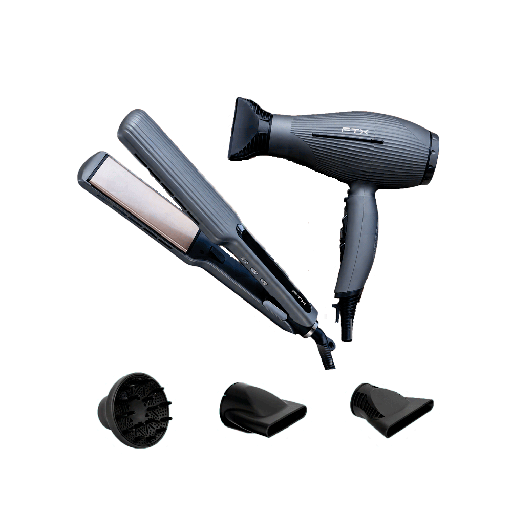 [FTX STYLE DUO] SECADOR + PLANCHITA MODELADORA FTX STYLE DUO 2200W + 60W 220V