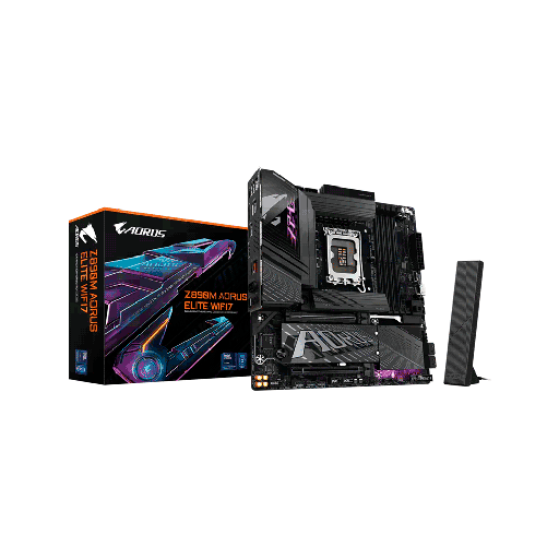 [Z890M AORUS ELI] PLACA MADRE GIGABYTE 1851 Z890M AORUS ELITE WIFI7 DDR5 S/R/DP/3M2/USB4/MATX