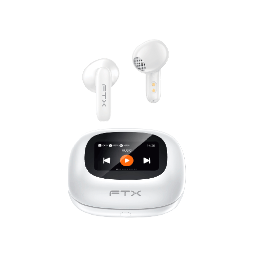 [FTX E97L-WH] AURICULAR CON MICROFONO FTX E97L-WH BT/MIC/TOUCH/IPX6 BLANCO C/PANT LED