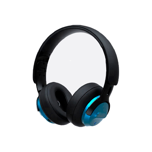 [KNH-750BL] AURICULAR CON MICROFONO KLIP KNH-750BL HI-FI ANC/BLUETOOTH/3.5MM/AZUL