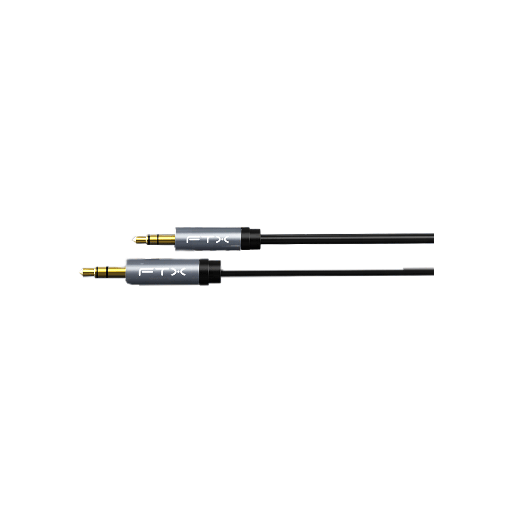 [FTX AV311-P11GN] CABLE DE AUDIO AUXILIAR 1.8M FTX-AV311-P11GN-SG1.8 NEGRO BOLSA