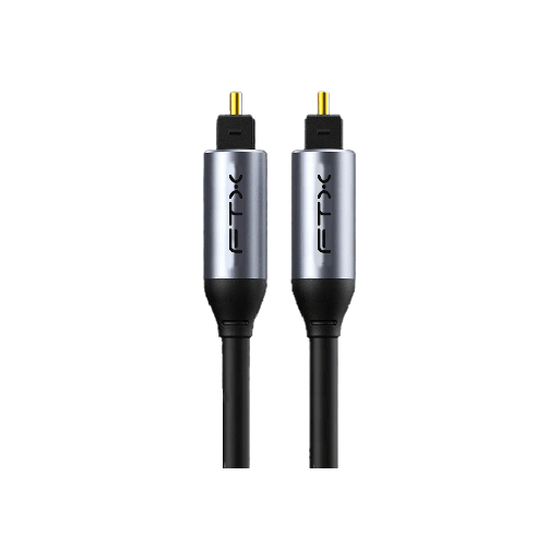 [FTX AV380-P04GN] CABLE OPTICO 1M PARA SOUND BAR/TV/PROY PREMIUM TOSLINK HIFI FTX-AV380-P04GN-S1