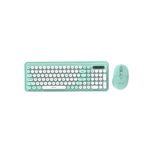 [FTX GK02] TECLADO + MOUSE FTX WIRELESS DUAL-MODE FTXGK02 POR/VERDE