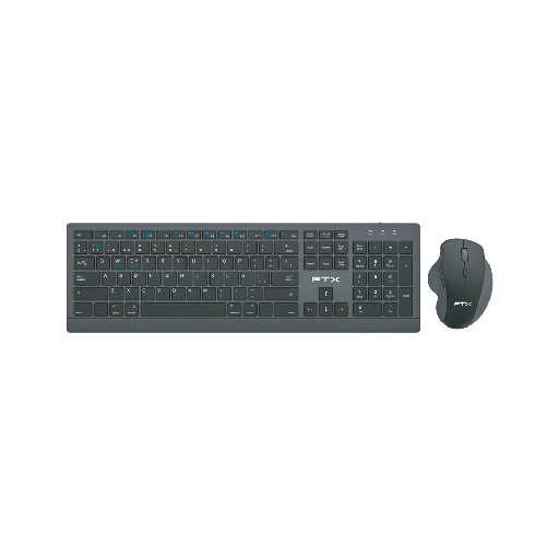 [FTX KM500] TECLADO + MOUSE FTX WIRELESS FTXKM500 NUMERICO/ESPAÑOL/NEGRO