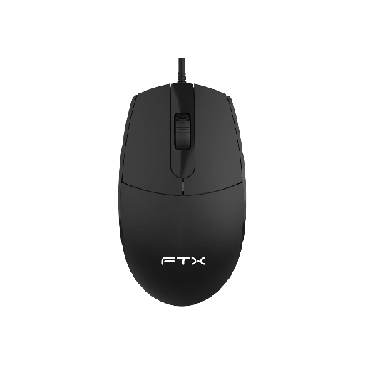 [FTX M39] MOUSE FTX USB FTXM39 1200DPI/3 BOTONES/1.4M/NEGRO