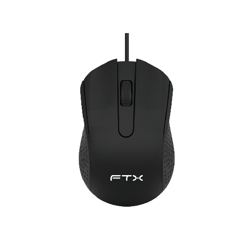 [FTX M62] MOUSE FTX USB FTXM62 1200DPI/3 BOTONES/1.1M/NEGRO