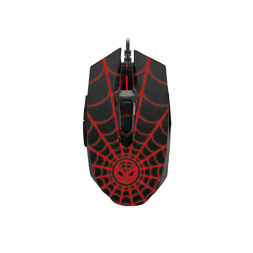 [XTM-M520SM] MOUSE XTECH USB XTM-M520SM SPIDERMAN 2400DPI/3D/7 BOT/NEGRO