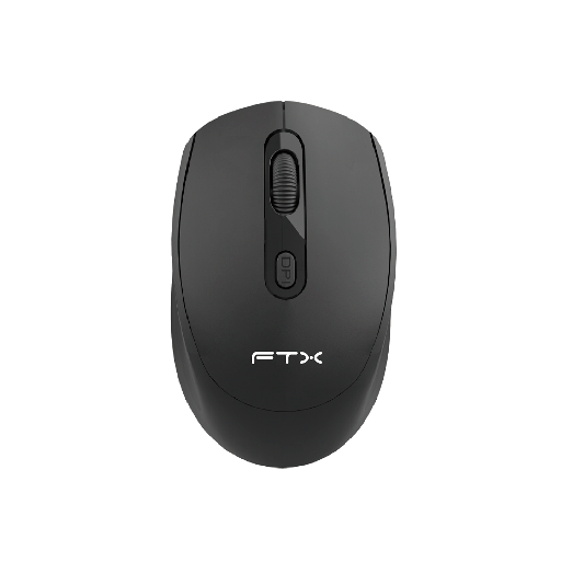 [FTX MW21] MOUSE FTX WIRELESS FTXMW21 1600DPI/4 BOTONES/GRIS CON NEGRO