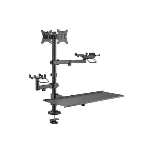[FTX 02LD] SOPORTE PARA PUNTO DE VENTA IMP/2MON/SCAN FTX FTX-02LD 17" A 32" 9KG/ART/ROT180°/GIRO