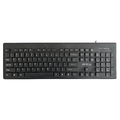 [FTX K100E 09531] TECLADO FTX USB FTXK100E NUMERICO/INGLES/NEGRO